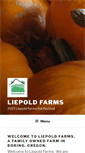 Mobile Screenshot of liepoldfarms.com